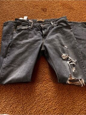 Wrangler Women's Boot Cut Distressed Jeans